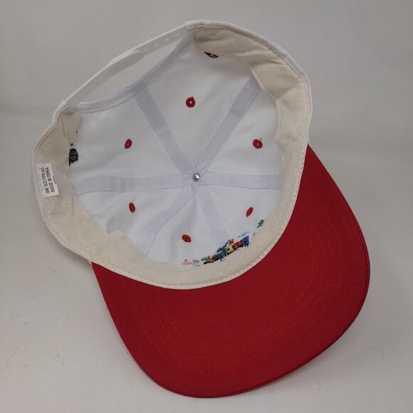 Unbranded Men's Snapback Hat White OSFA Embroidered Logo I'd Rather Be Flippin' - Picture 6 of 7